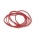  Standard Rubber Band, 400g (Red)