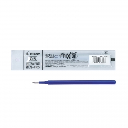  PILOT Frixion Clicker Ball Pen Refill, 0.5mm(Blu)