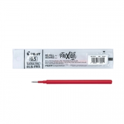  PILOT Frixion Clicker Ball Pen Refill, 0.5mm (Rd)