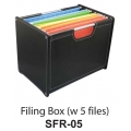  LA VIDA Filing Box SFR-05 (Black)