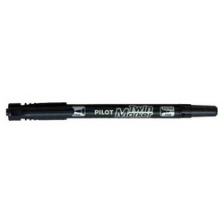  PILOT Twin Head Permanent Marker (Black)