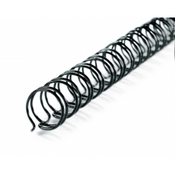  IBIWIRE A4 Twin Loop Wire Comb 14mm, 100's (Blk)