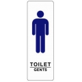  COSMO Acrylic Signage "Gents Toilet Sign"