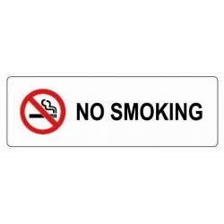  COSMO Acrylic Signage "NO SMOKING"