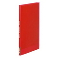  KING JIM 20-Pocket Clear Holder, A4 (Red)