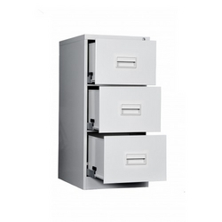  SHINEC 3-Drawer Filing Cabinet TWS-4300