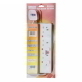  MORRIES 3-Way Extension Cord 3838-6, 6m