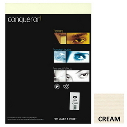  CONQUEROR Paper, A4 100g 100's (Cream)