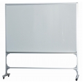  Magnetic Whiteboard w/Roller, 2-Sided 6' x 4'