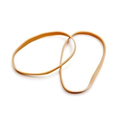  Thick Rubber Band, 1lb 6mm (Amber)