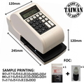  BIOSYSTEM Cheque Writer ICheque 5