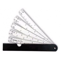  UCHIDA Fan Scale Ruler UC-FAN