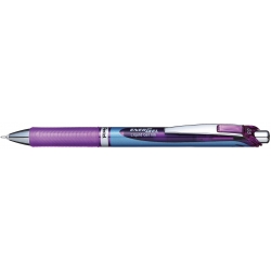  PENTEL Energel Retractable Pen, 0.5mm (Vio)