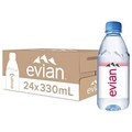  EVIAN Mineral Water, 330ml x 24's