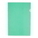  PP L-Shape Clear Folder, A4 12's (Green)