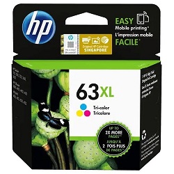  HP Ink Cart F6U63AA #63XL (Colours)