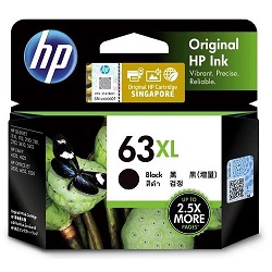  HP Ink Cart F6U64AA #63XL (Black)