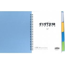  U-GRADE Index Ring Book, A5 (Blue)