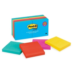  3M Post-it Premium Note, 3x3" 14 Pad (Ultra)