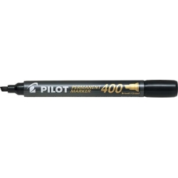  PILOT Permanent Marker 400, Chisel (Black)