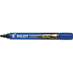  PILOT Permanent Marker 400, Chisel (Blue)