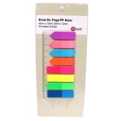  Anniversary Sales - POP BAZIC Film Index 45/42mm x 12mm (8 Colour)