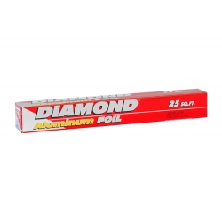  DIAMOND Aluminium Foil, 12'' x 25'