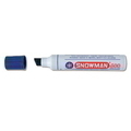  SNOWMAN Jumbo Permanent Marker Chisel 600 (Blue)