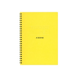  AZONE Team Ring Notebook, A5 (Yel)