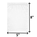  Zip Lock Bag 0.05mm 5" x 8", 100'S