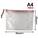  POP BAZIC PVC Soft Mesh Bag, A4 (Red)