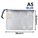  POP BAZIC PVC Soft Mesh Bag, A5 (Blue)