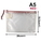  POP BAZIC PVC Soft Mesh Bag, A5 (Red)