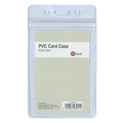  POP BAZIC Soft ID Card w/Zip-Lock T-037V (Vertical)