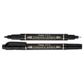  PENTEL Twin Tip Permanent Marker (Blk)