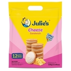  JULIE'S Cheese Sandwich 336g/12's