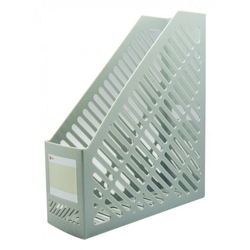  Anniversary Sales - POP BAZIC Magazine Holder A-08, 3'' (Grey)