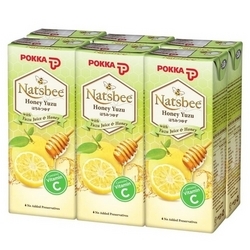  POKKA Natsbee Honey Yuzu, 250ml x 24's