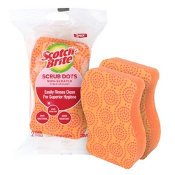  SCOTCH-BRITE Non-Scratch Scrub Dots 2's