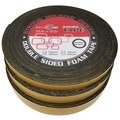  Double-Sided Foam Tape, 12mm x 10yds (Black)