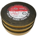  Double-Sided Foam Tape, 24mm x 10yds (Black)