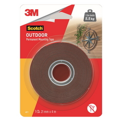  SCOTCH Exterior Mounting Tape 4011, 21mmx4m