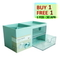  Anniversary Sales - POP BAZIC Desk Organizer PB887 (Blue)