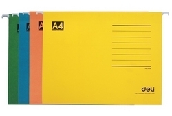  DELI Paper Hanging Folder 5468, A4 25's (Grn)