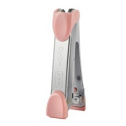  MAX Stapler HD-10 Pastel (Pink)