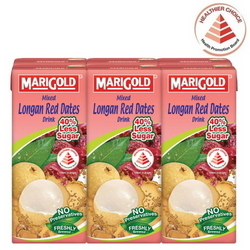  MARIGOLD Longan Red Date (Less Sweet) 24's x 250ml