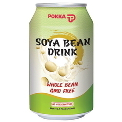  POKKA Soya Bean Drink Less Sugar, 300ml x 24's