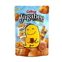  CALBEE Jagabee Potato Sticks, BBQ 17g x 5's