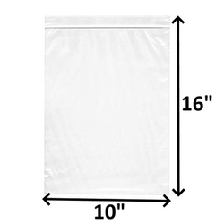  Zip Lock Bag 0.05mm 10" x 16", 100'S