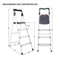  BOOMJOY 4-Step Ladder BJ-TZ-4T (Aluminium Silver)